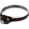 Фонарь аккумуляторный налобный JAZZWAY ACCUH1-L5WZ-OG ZOOM LED 5Вт + 2хRED SMD IP54 5036611