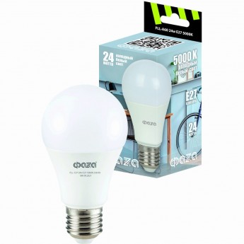 Лампа JAZZWAY ФАZА FLL- A60 24w E27 5000K 230/50 Лампа JAZZWAY ФАZА FLL- A60 24w E27 5000K 230/50